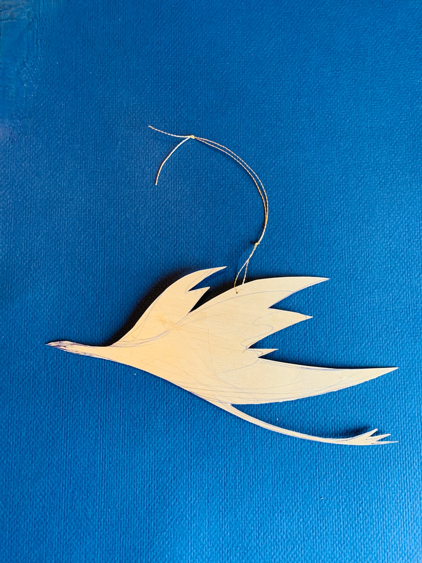 Wooden Bird Ornament